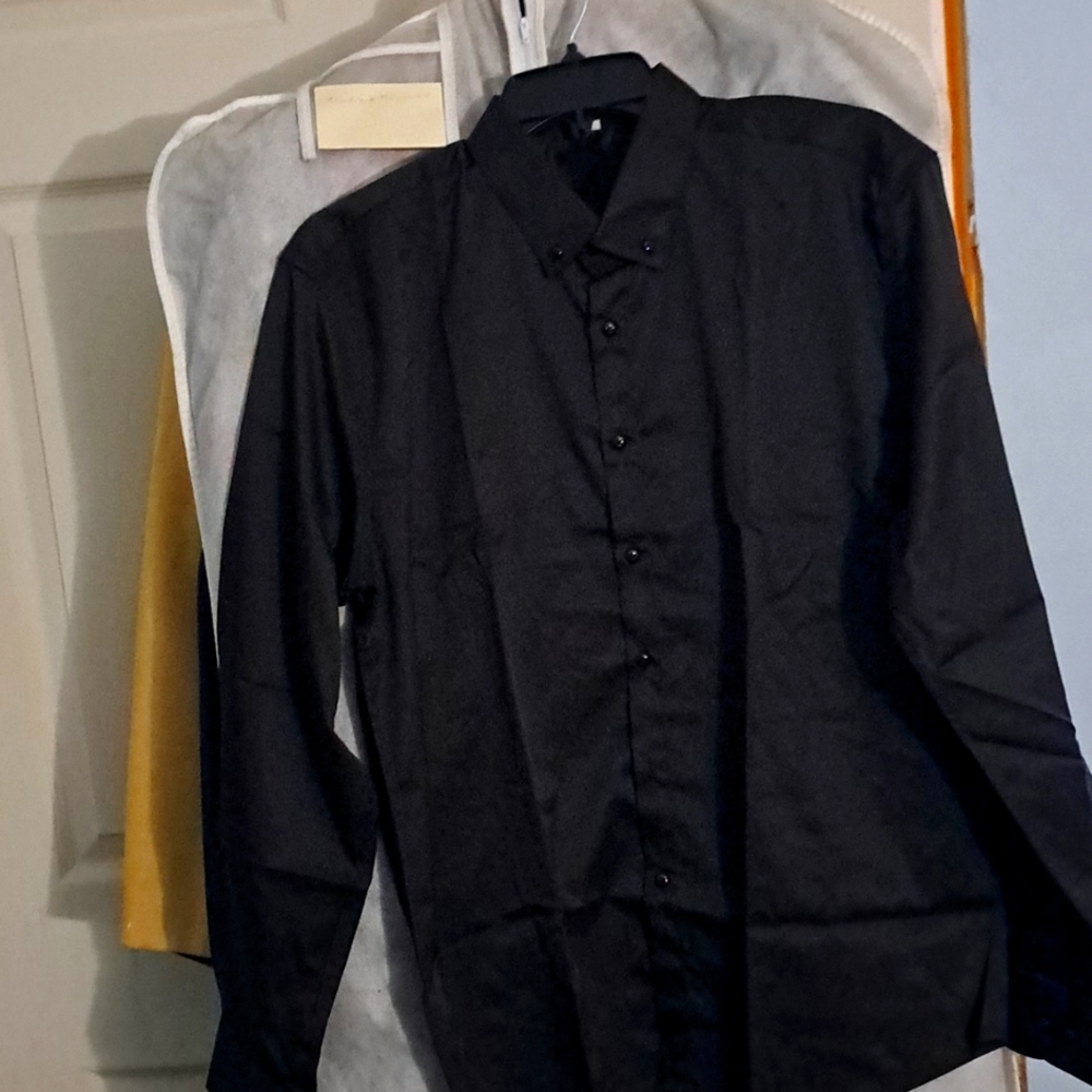 Brand New Silky Black shirt